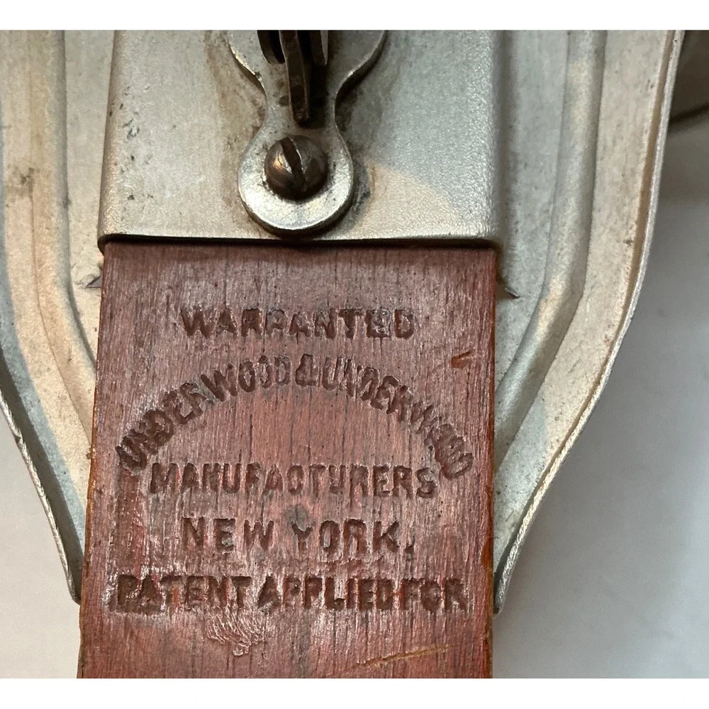 Vintage Stereoscope Viewer Wood Metal Ornate Etched Hood Antique Style